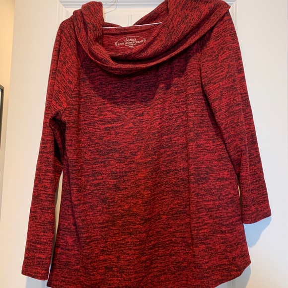 Soma “lounge wear” ruby top xl - Picture 2 of 4